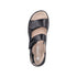Rieker 60462-00 musta sandaali